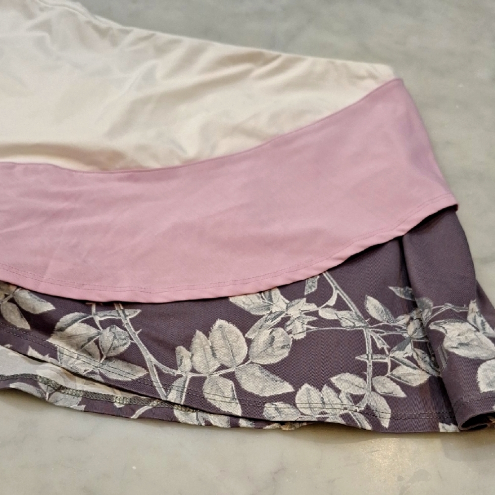 EleVen Tennis Skirt By Venus Williams Floral Pink Purple Sz XL Pickleball Skort‎